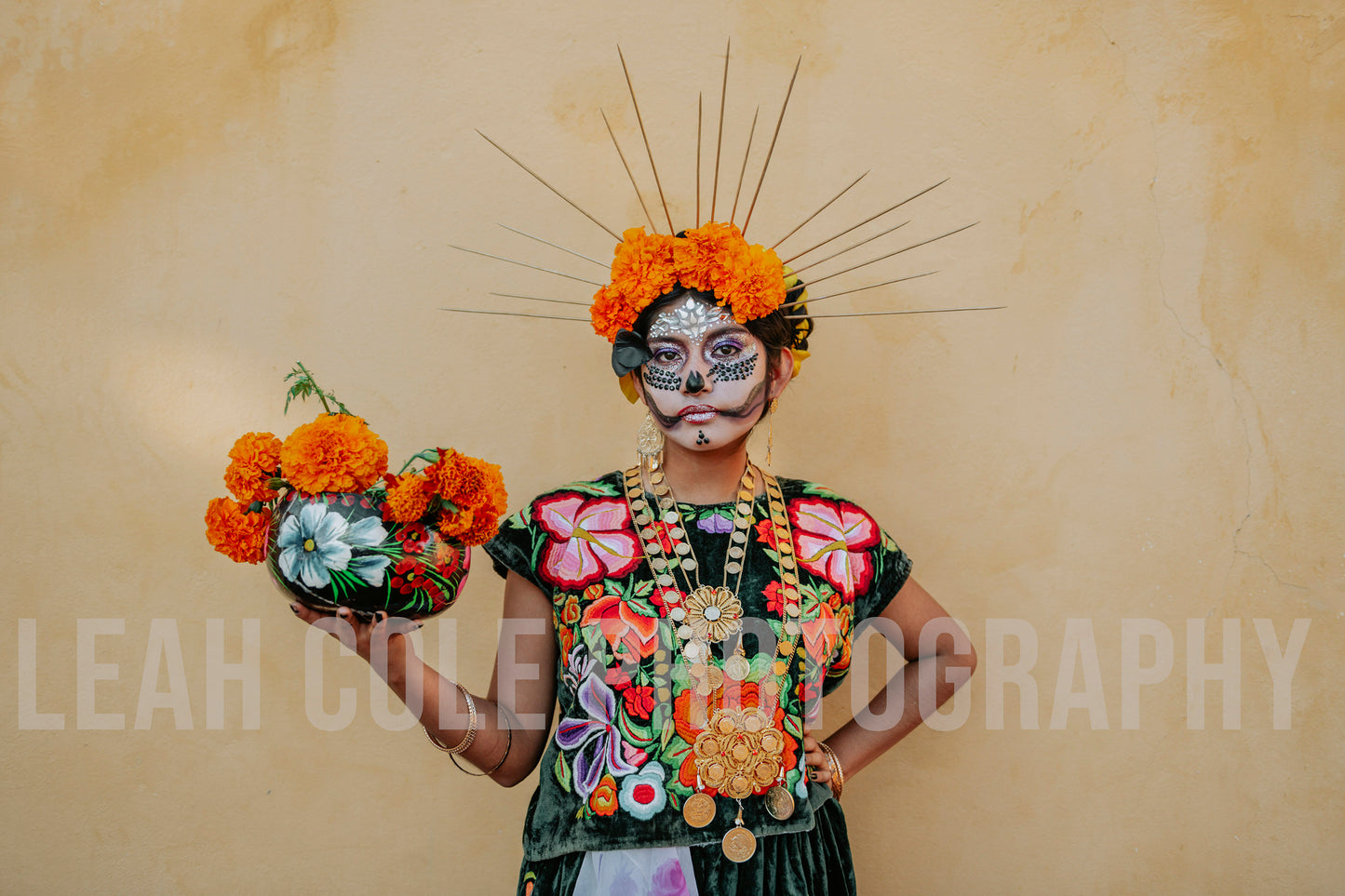 La Catrina - Yellow (Landscape)