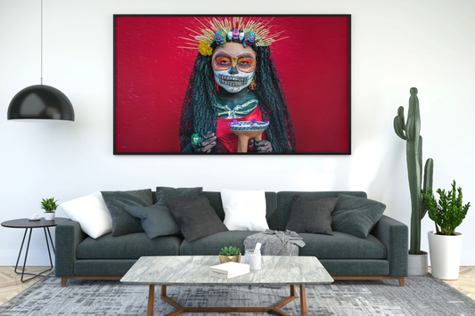 Red Catrina Landscape