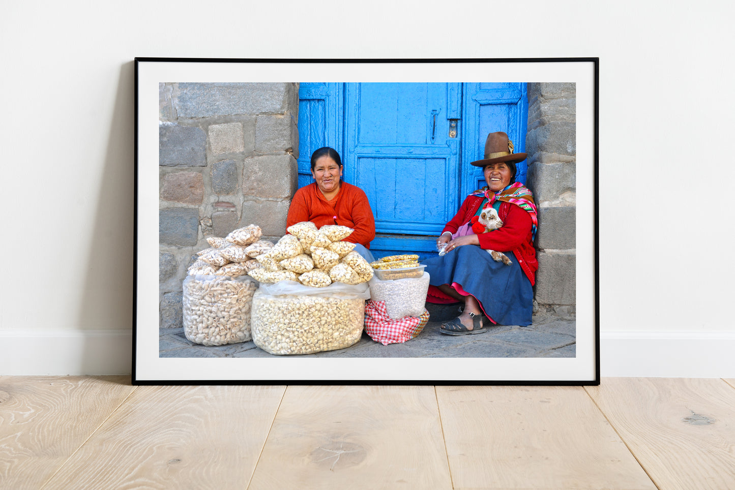 Peruvian Popcorn ladies - Humanity through the looking glass