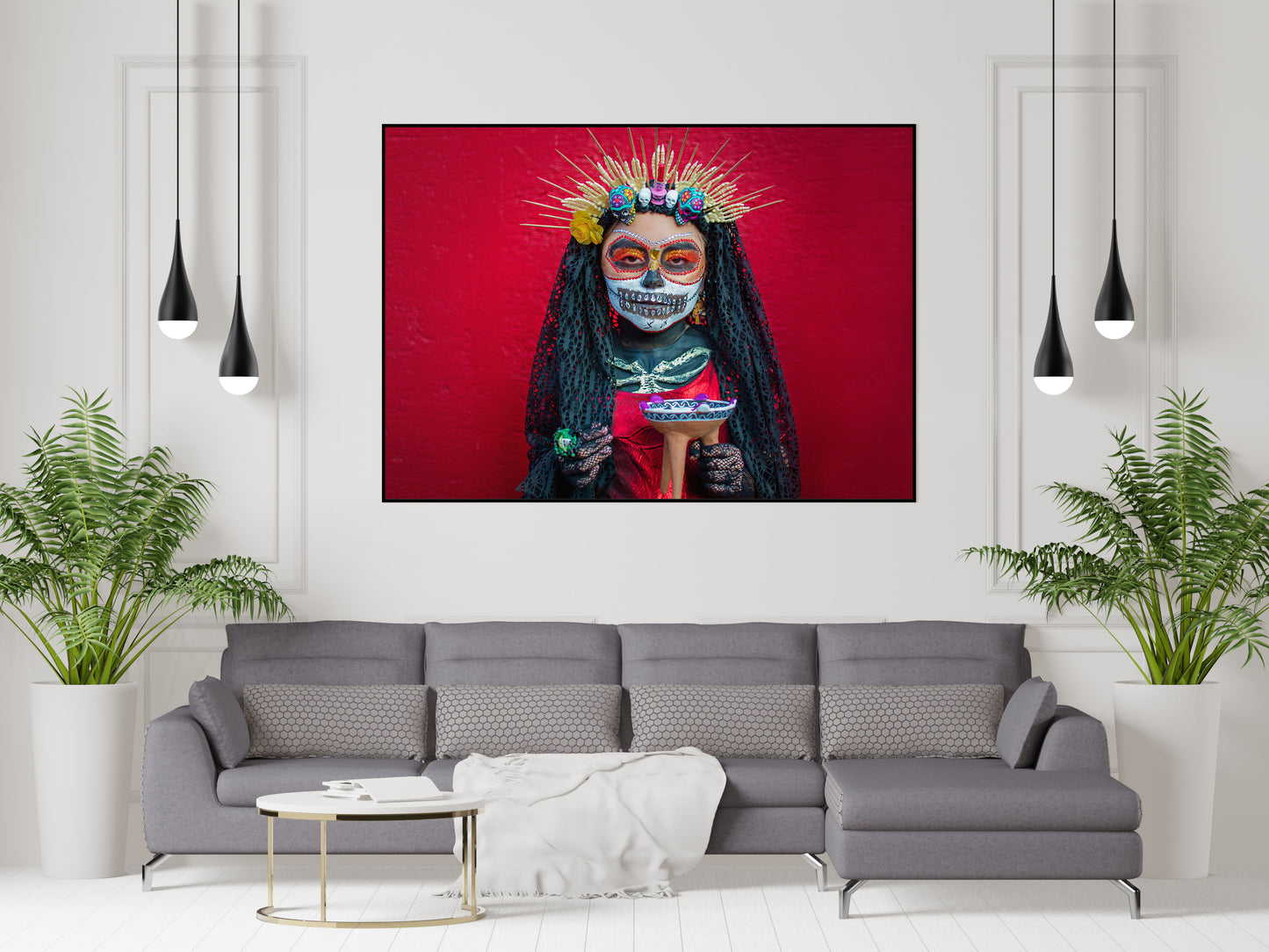 Red Catrina Landscape